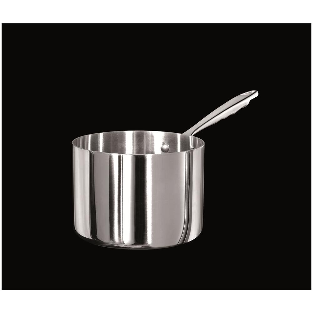 Casseruola Alta Alu-inox 1907 Per Induzione Con Manico Tubolare Inox - Diametro Cm 16 - Altezza Cm 12-capacità Lt 2,2 - Foto 1