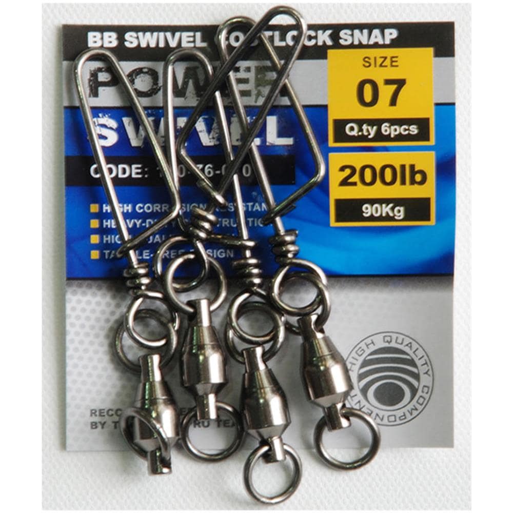 Girella Con Moschettone Bb Swivel Coastlock 90 Kg - Taglia: Unica - Foto 4