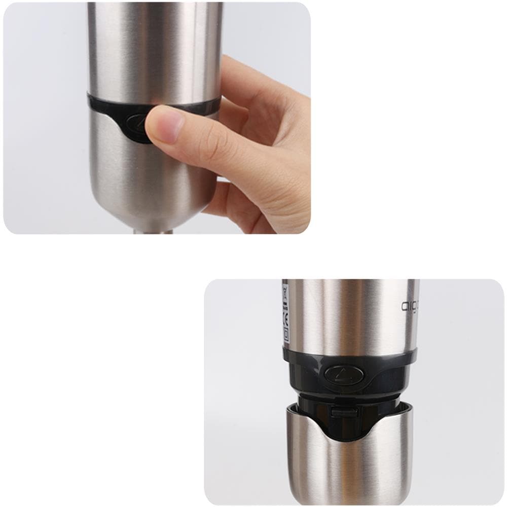 Aigostar Frullatore ad Immersione 8433325503147 con Recipiente da 0.7 L Potenza 600 Watt Colore Inox OY10563
