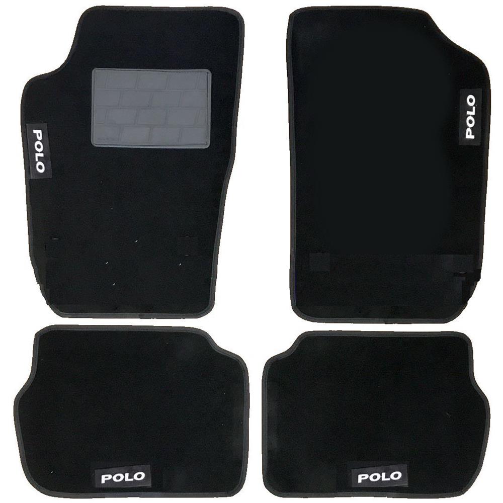 Sr Tappeti Volkswagen Polo 01>09 4loghi 4fix Tondi - Foto 1