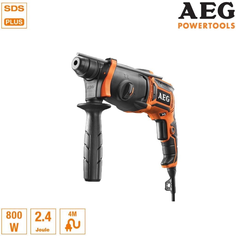 Puncher Chevilleur Aeg Sdsplus 800w 2,4 Joule Bh 24ie - Foto 1