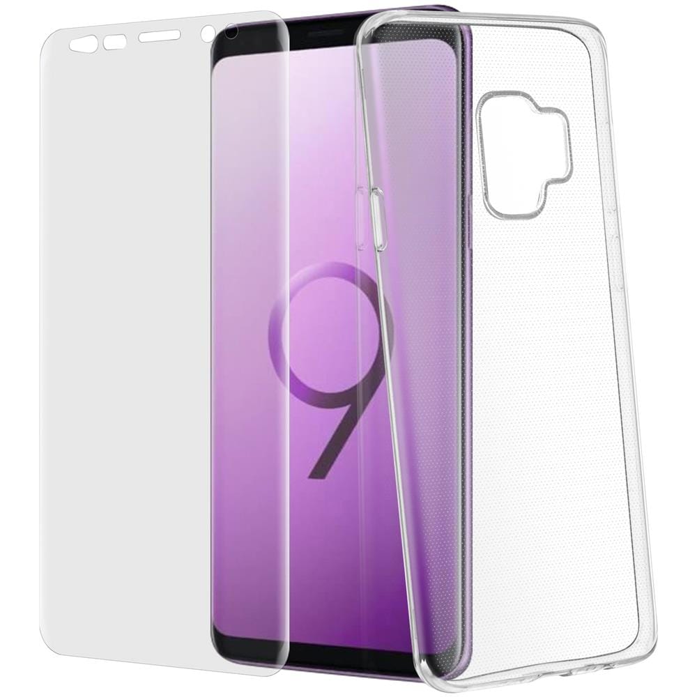 Cover Posteriore + Pellicola Vetro Temperato Trasparente Galaxy S9 - Foto 2