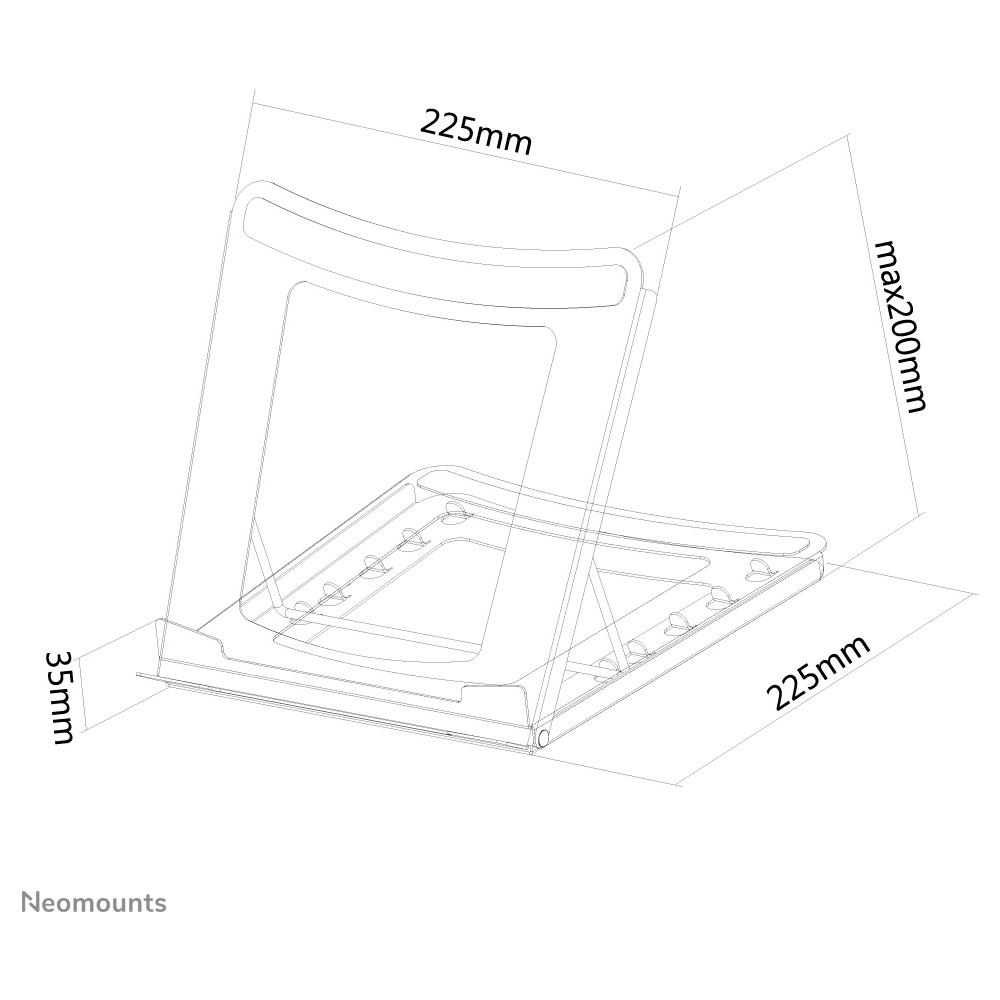 NSLS075BLACK Supporto per Laptop - Foto 21