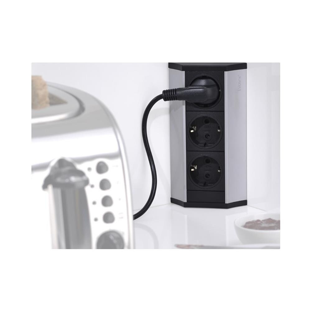Schulte 936.00.013 V-Dock Cuisine / Presa a 3 Vie - Foto 2
