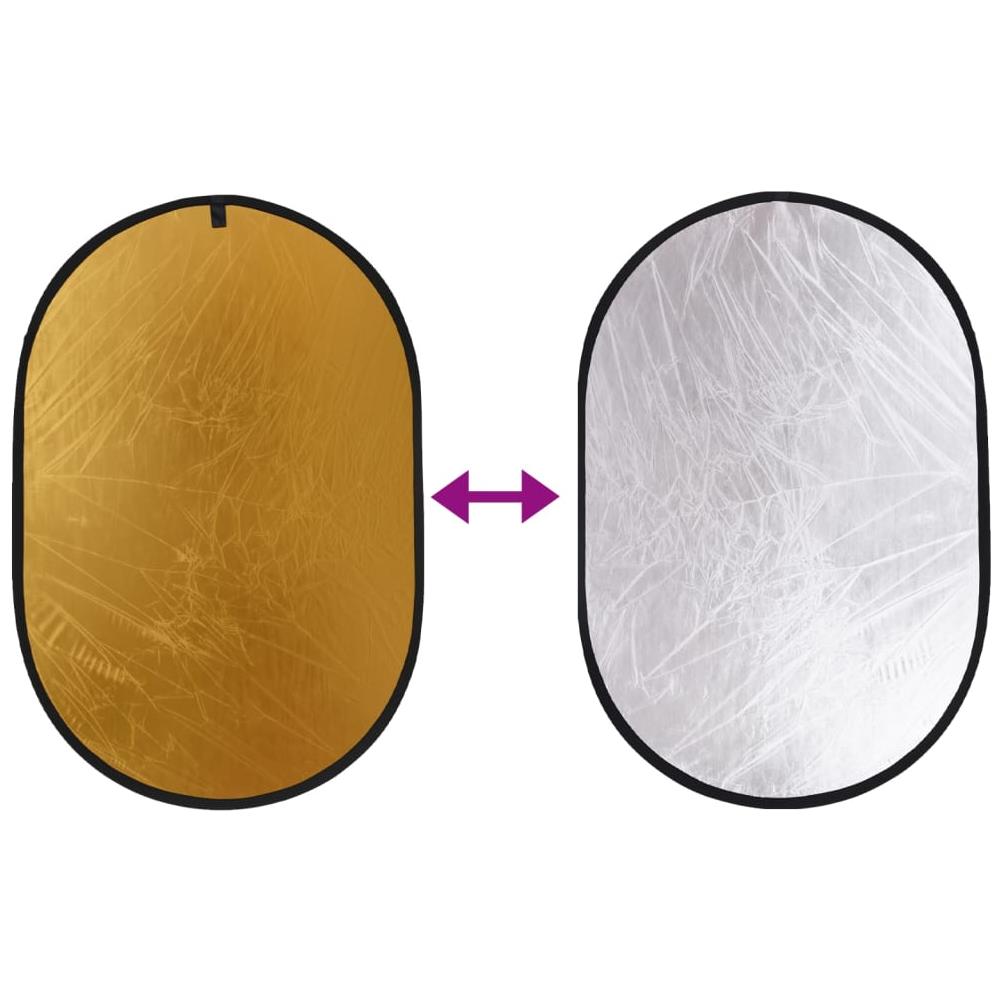 Kit Studio Fotografico con Luci Ombrelli Fondale e Riflettore - Foto 2