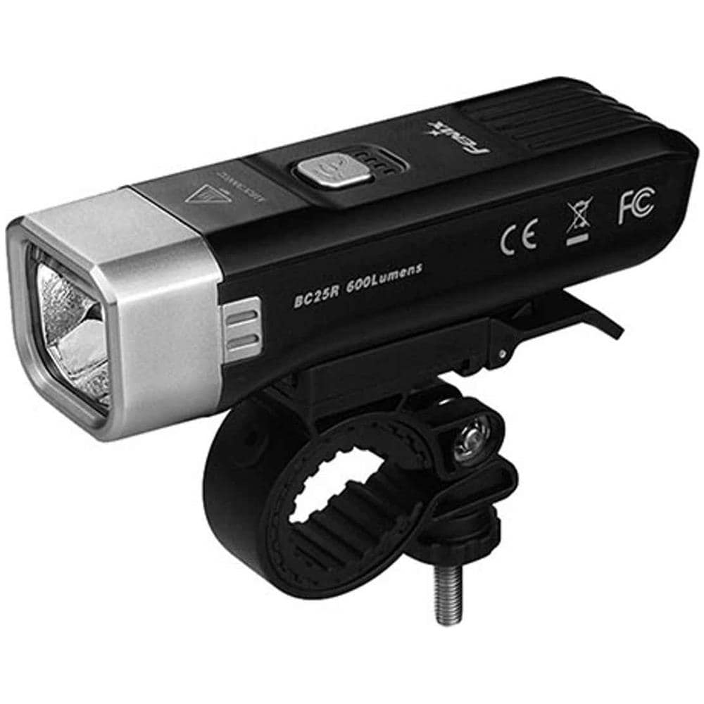 Torcia a LED Ricaricabile per Bicicletta Design Ergonomico e Leggero BC25R Potenza 600 Lumen - Foto 1