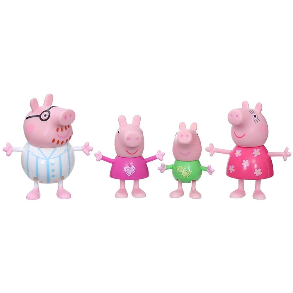 Peppa Pig - La Famiglia Di Peppa Pig In Pigiama, Confezione Da 4 - Foto 1
