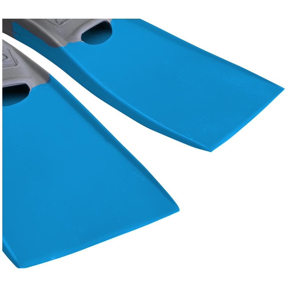 Long Blade Rubber Fins 35/36 Azzurro - Foto 2