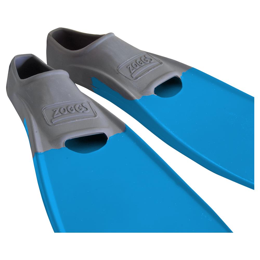 Long Blade Rubber Fins 35/36 Azzurro - Foto 3