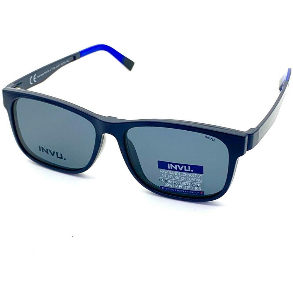 Invu. - Montatura Uomo Con Clip-on Da Sole A Calamita Polarizzato Mod.  M4100c - ePRICE