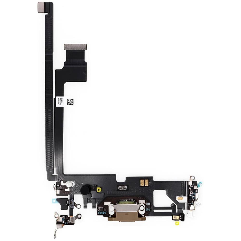 Connettore Di Ricarica Lightning E Microfono Di Ricambio Iphone 12 Pro Max Oro - Foto 1