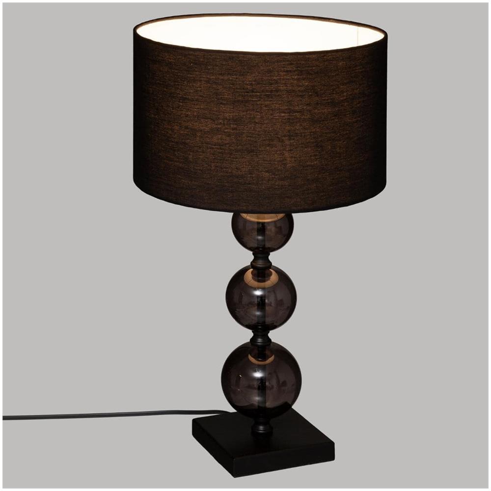 Lampada Da Tavolo Alma, Altezza 52 Cm, Nero - Foto 2