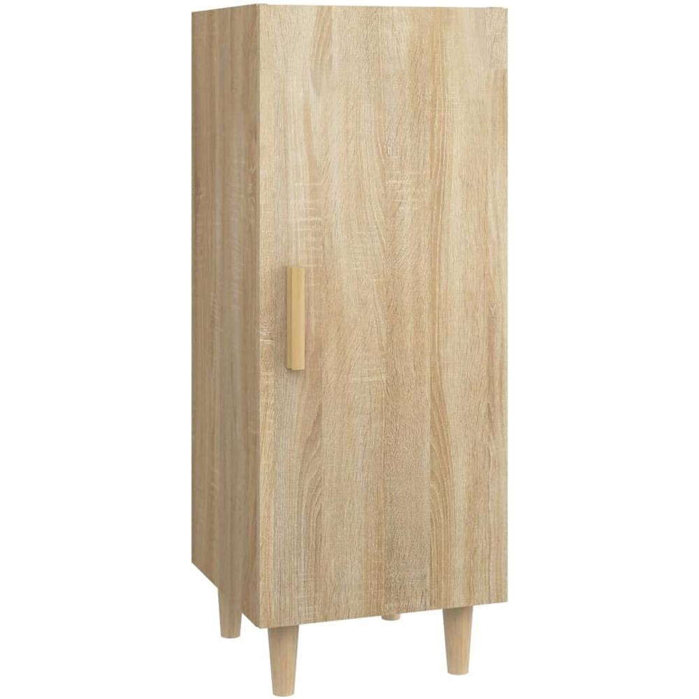 Credenza Rovere Sonoma 34,5x34x90 Cm In Legno Multistrato - Foto 2