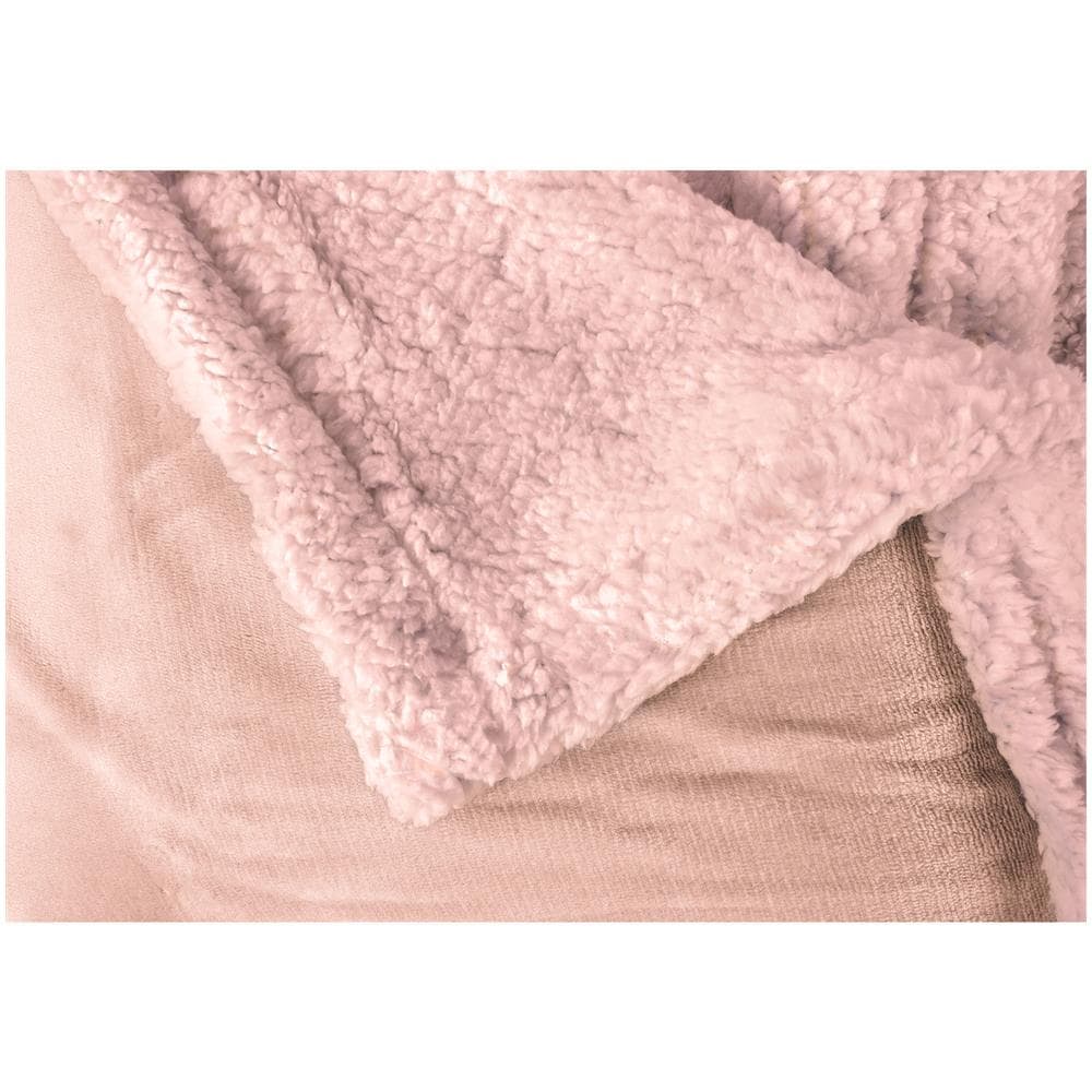 Coperta Per Divano / Letto 220x240cm A Doppio Strato In Pile Calde, Accoglienti Corallo - Foto 2