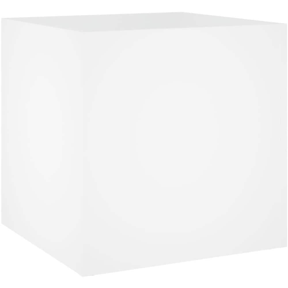 Fioriera Bianca 40x40x40 Cm In Legno Multistrato - Foto 1