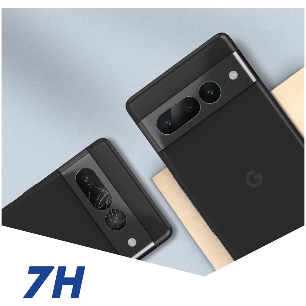 Kit 4 Pellicole Fotocamera Google Pixel 7 Pro Vetro Ibrido 7h Trasparenti - Foto 1