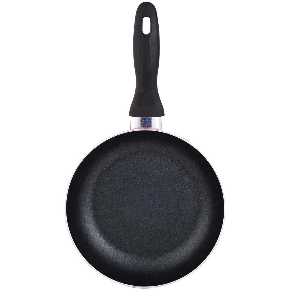 Kenia Set Di 7 Pezzi In Acciaio Vetrificato Con Padella (16/20/24 Cm) San Ignacio Navy Red In Alluminio Stampato - Foto 2