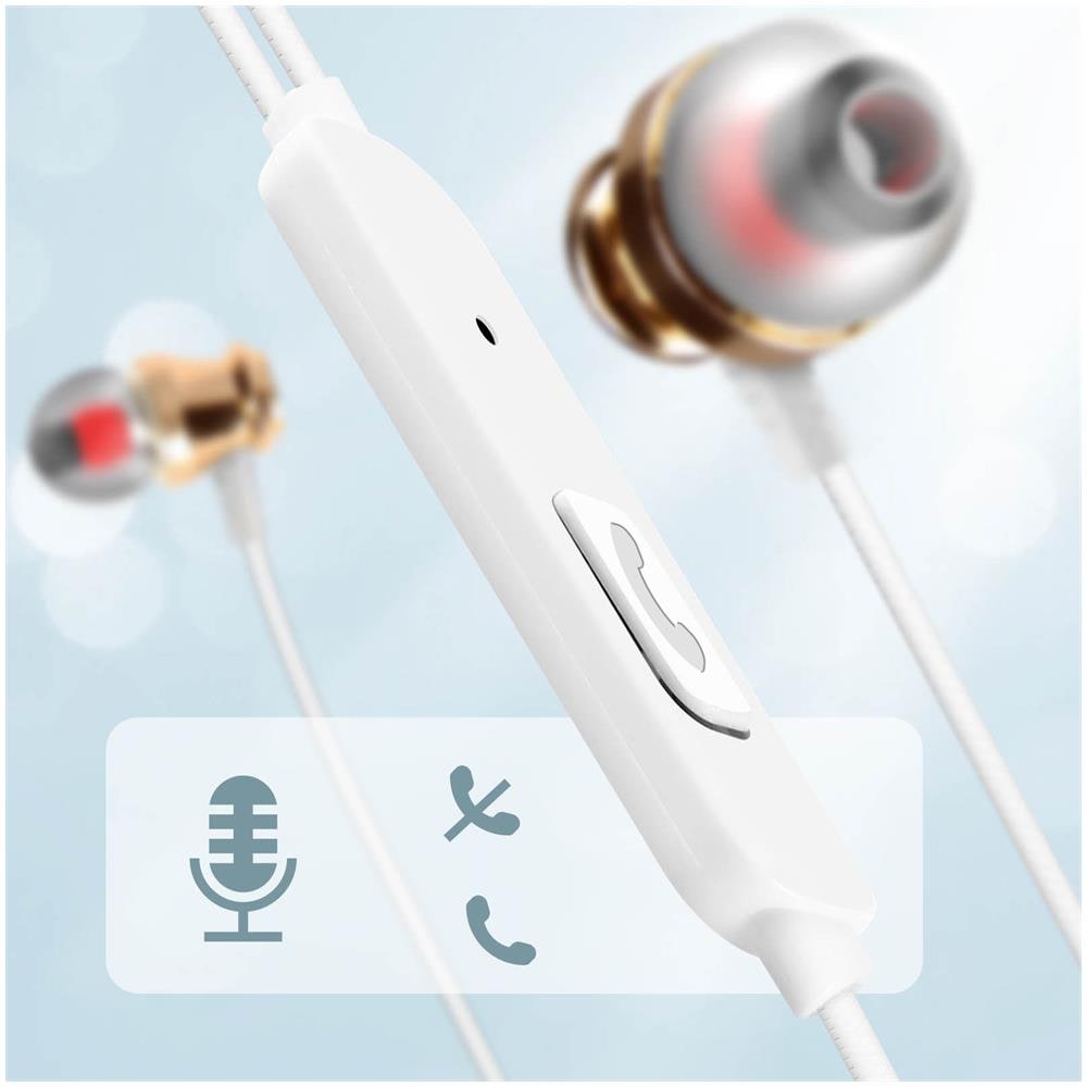 Auricolari Cablati Usb-c In-ear Microfono E Tasti Bianco - Foto 2