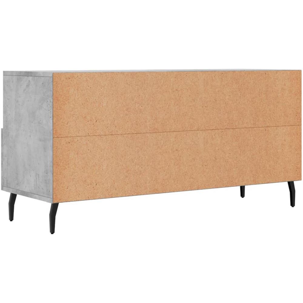 Mobile Porta Tv Grigio Cemento 102x36x50 Cm Legno Multistrato - Foto 8