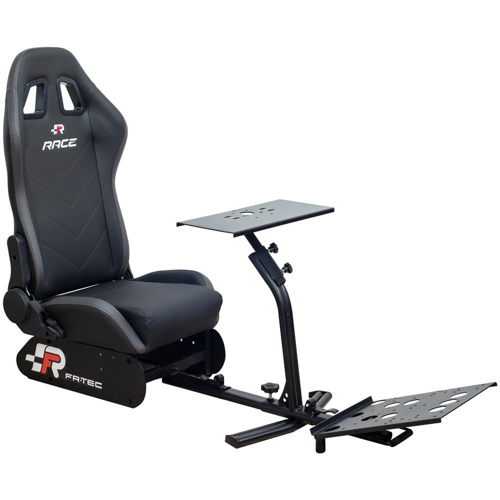 FT7010 sedia per videogioco Sedia da gaming per PC Seduta a dondolo (culla) Nero - Foto 1