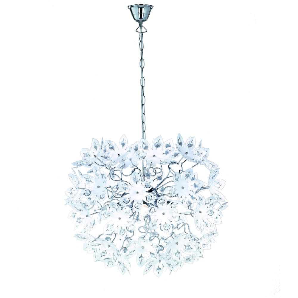 Sospensione Blowball, Acrilico, 5x40w, Ø55xh. 50 Cm - Foto 2