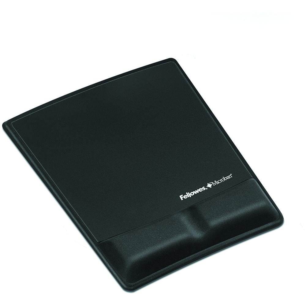 Mouse Pad - 251 mm x 209,6 mm x 22,4 mm - Nero - Memory Foam, Tessuto - Foto 1