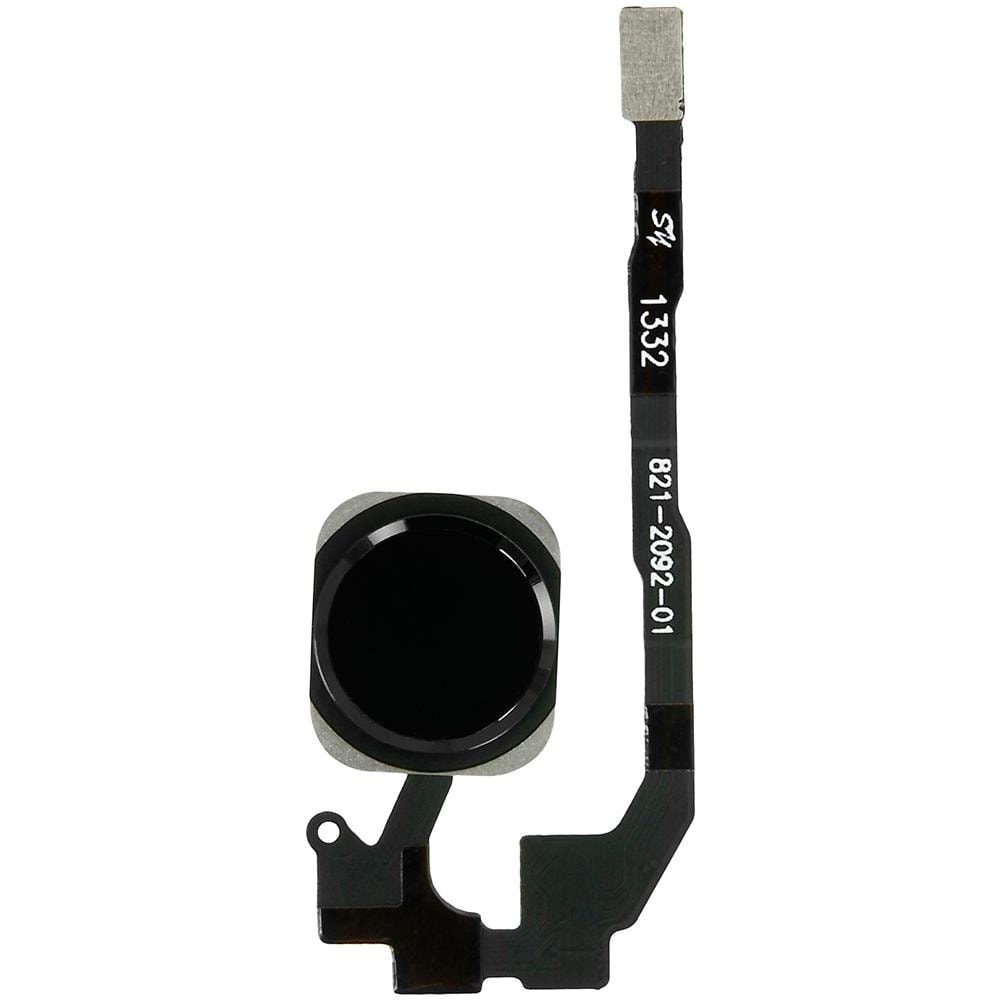 Tasto Home Con Connettore Integrato Per Apple Iphone 5s / Se - Nero - Foto 1
