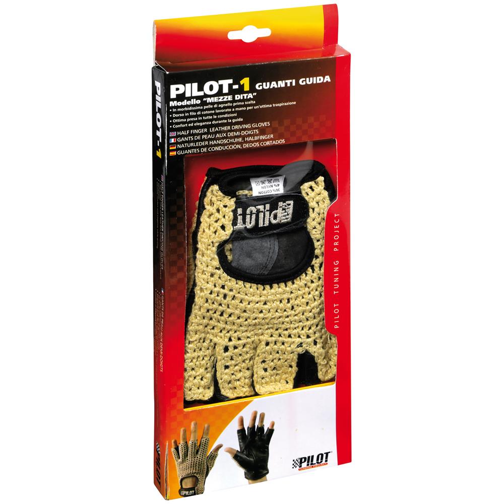 Guanti Guida Pilot Neri Xl - Foto 4