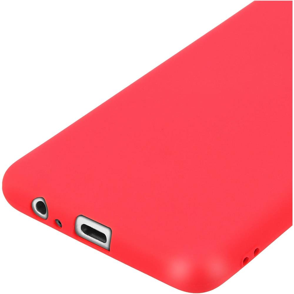 Cover Galaxy A8 Soft Touch Silicone Gel Morbido - Rossa - Foto 10