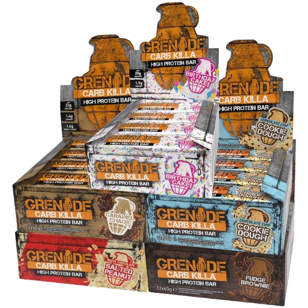 12 X Carb Killa Bar 60 G - - Barrette Per Il Recupero - Caramel Chaos - Foto 3