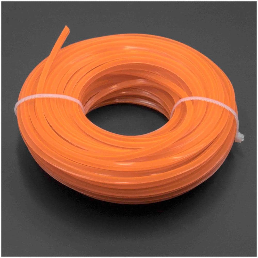 Vhbw Filo 3mm Arancione 15m Quadrato Per Tosaerba E Decespugliatore Come Bosch Einhell Gardena Husqvarna Makita Stihl Wolf Garten Eprice