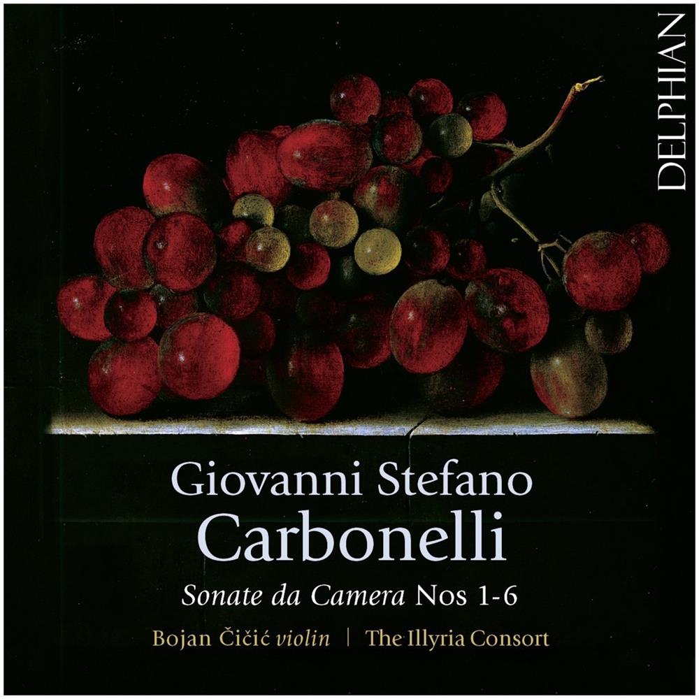 Audio Cd Bojan Cicic, The Illyria Consort - Carbonelli: Sonate Da Camera Nos 1-6 - Foto 1