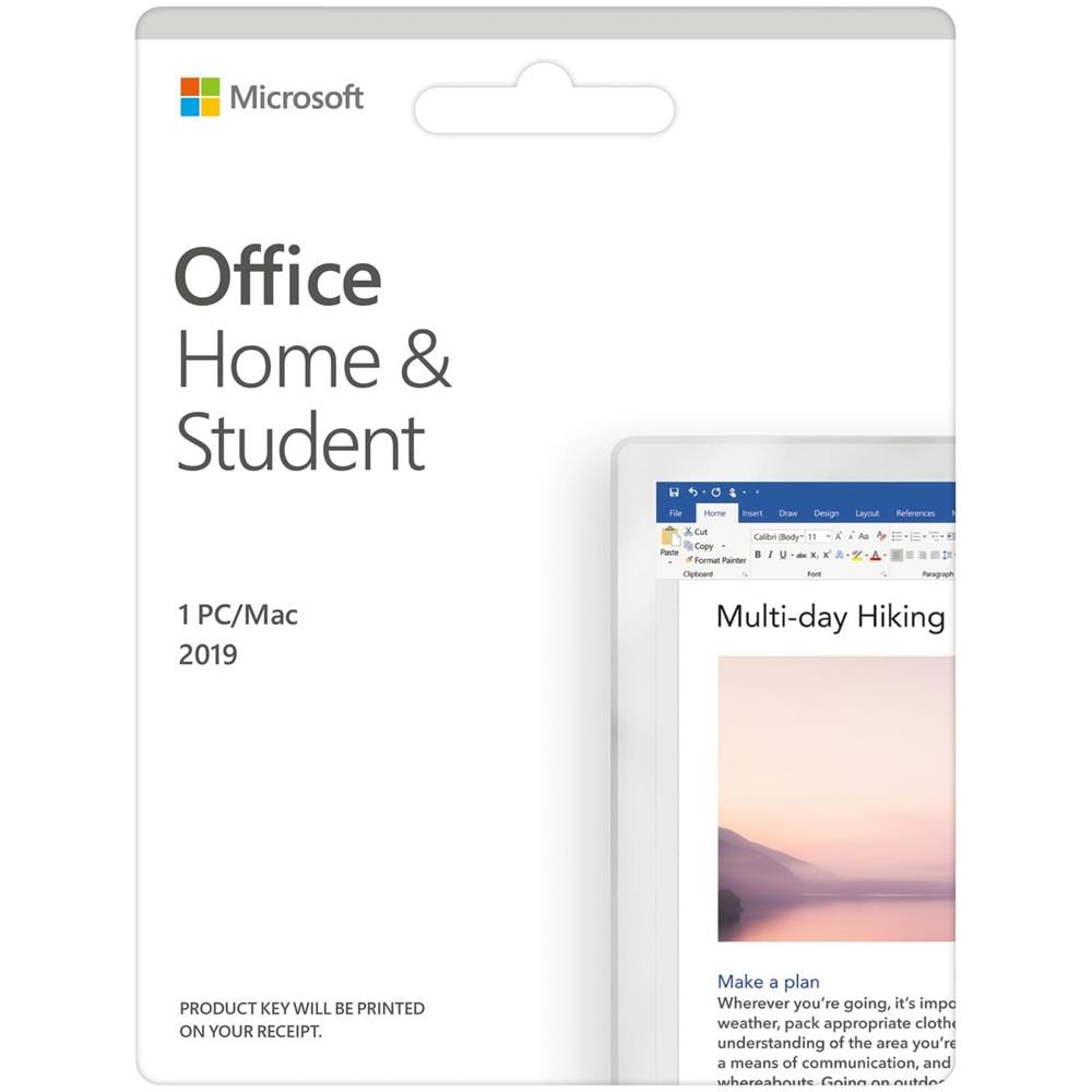 Office 2019 Home and Student (PKC) englisch P6 (79G-05149)  - Foto 1