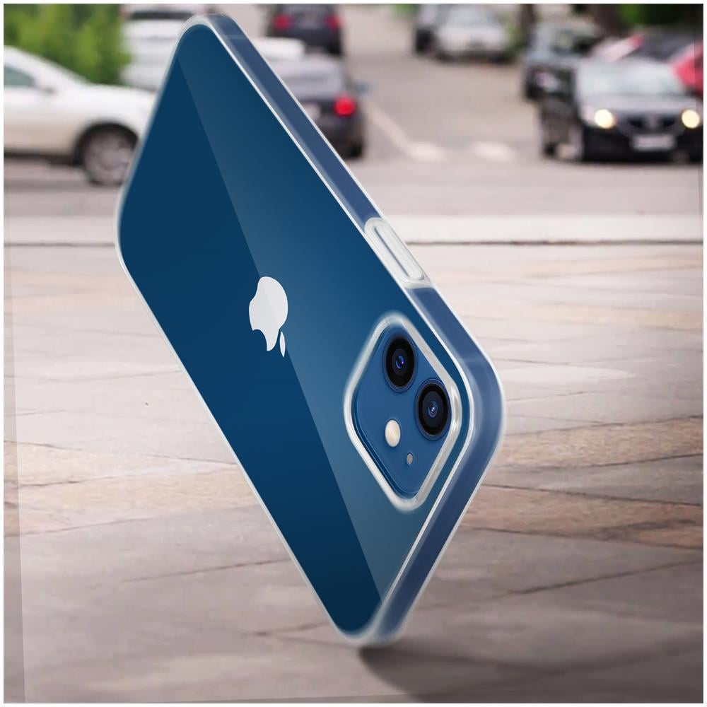 Cover Apple Iphone 12 Mini Silicone Fronte Retro Ricopre Lo Schermo Trasparente - Foto 5