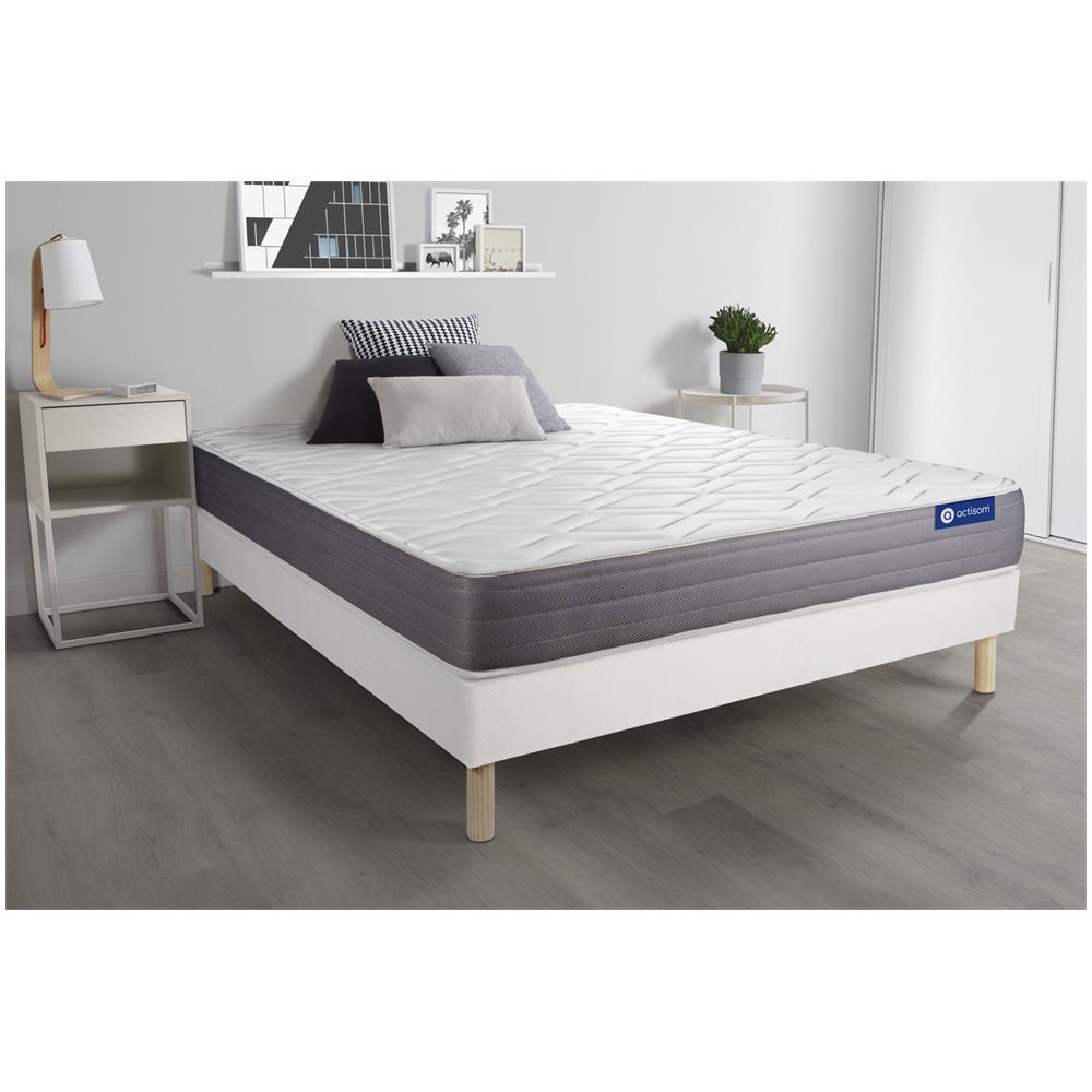 Kit Rete E Materasso Actilatex Dream 120x210cm - Spessore : 22cm - Lattice E Memory Foam - Moderatamente Rigido - Foto 2