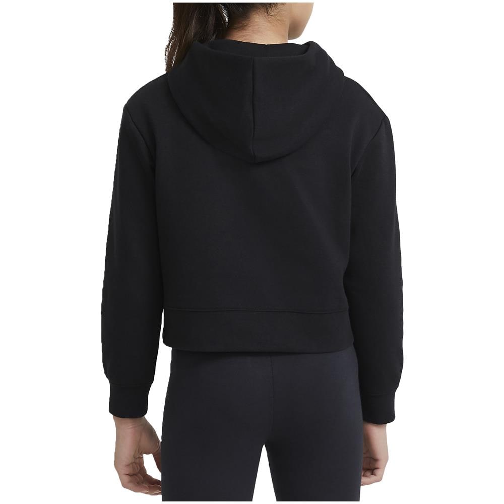 Felpa Da Ragazza Con Cappuccio Jumpman Core Nera Taglia S (128-137 Cm) Codice 45a442-023 - Foto 2