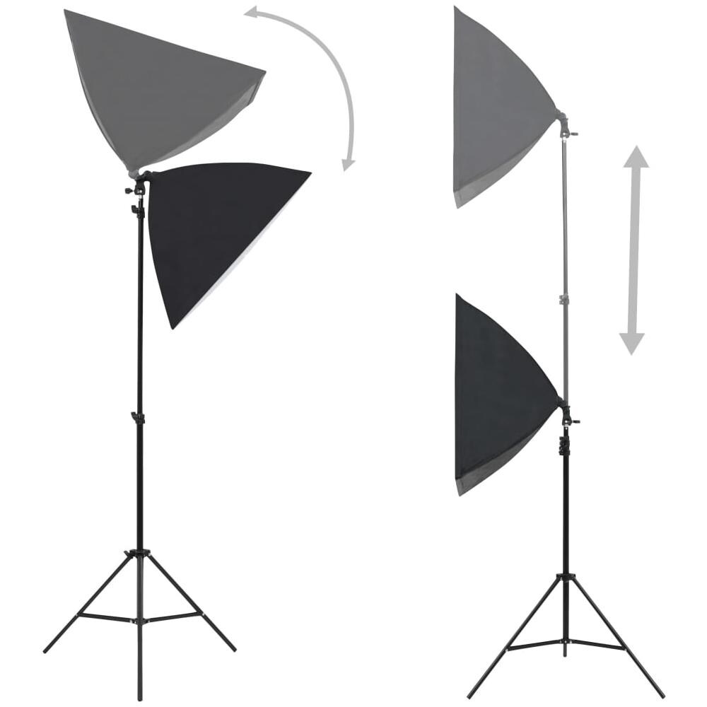 Kit per Studio Fotografico con Set Luci, Fondale e Riflettore - Foto 8