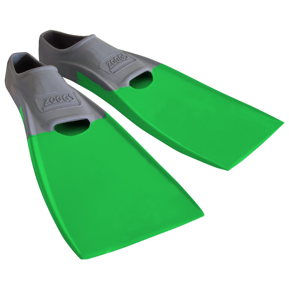 Long Blade Rubber Fins 39/40 Verde - Foto 1