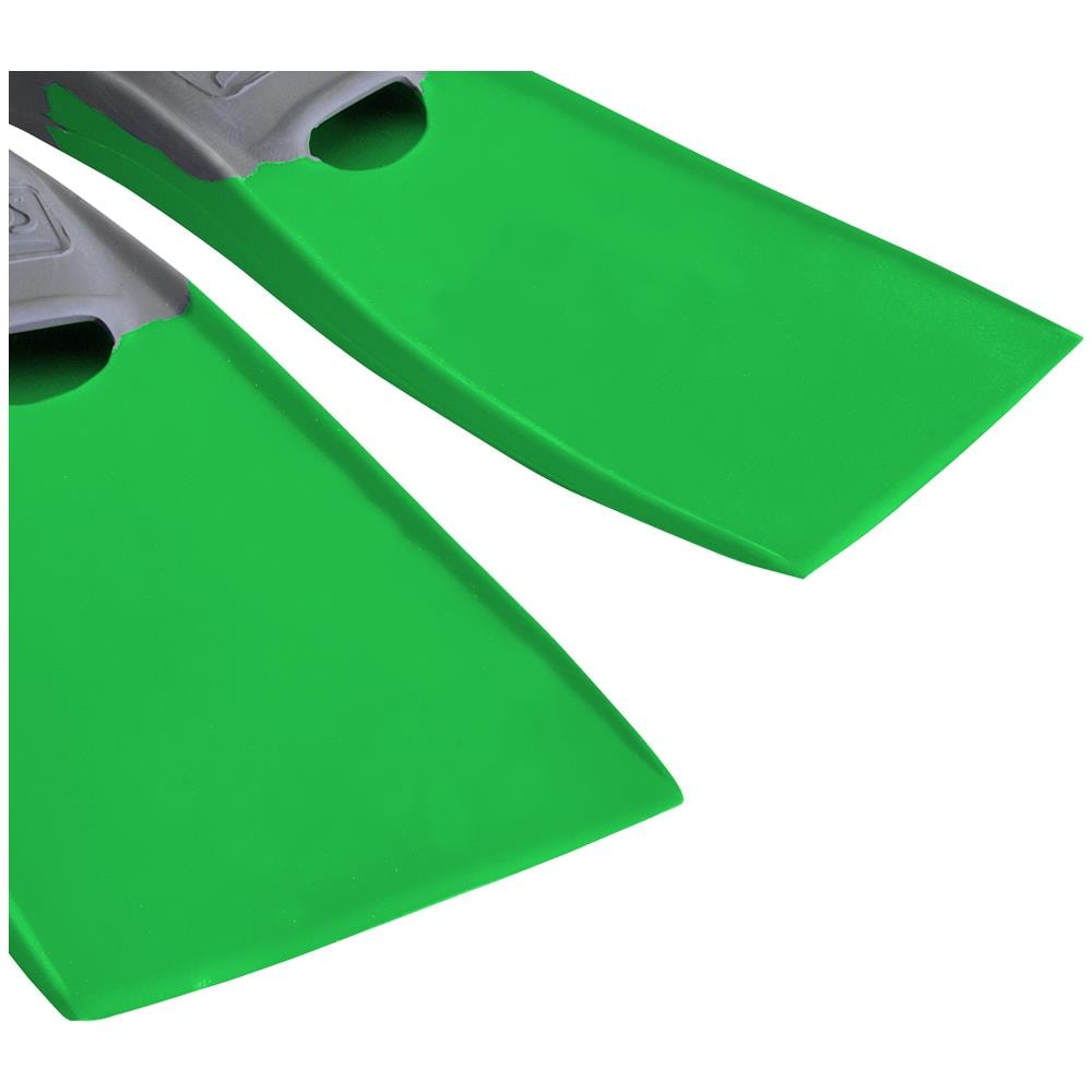 Long Blade Rubber Fins 39/40 Verde - Foto 2