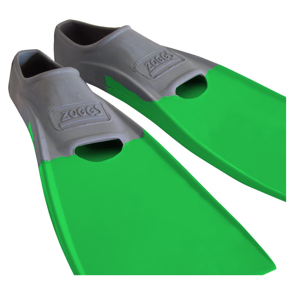 Long Blade Rubber Fins 39/40 Verde - Foto 3