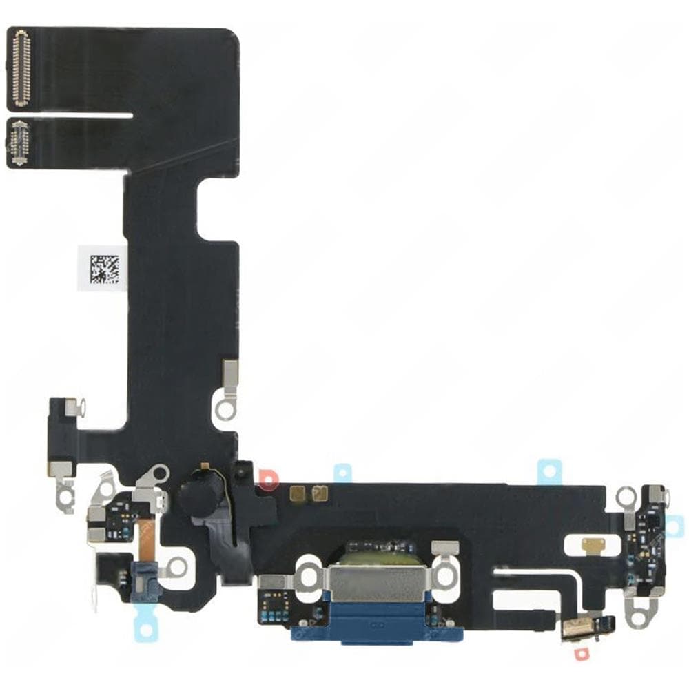 Connettore Di Ricarica Lightning E Microfono Di Ricambio Iphone 13 Blu - Foto 1