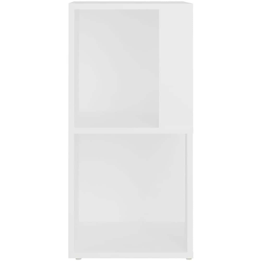 Pensile Angolare Bianco 33x33x67 cm in Legno Multistrato - Foto 2