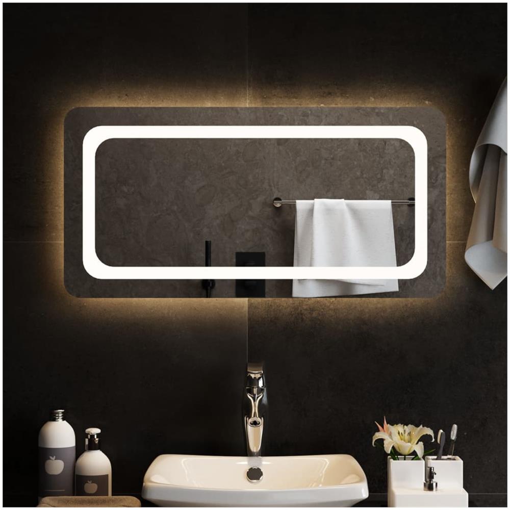 Specchio Da Bagno Con Luci Led 80x40 Cm - Foto 1