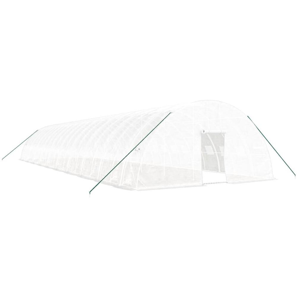 Serra Con Telaio In Acciaio Bianco 120 M 20x6x2,85 M - Foto 2