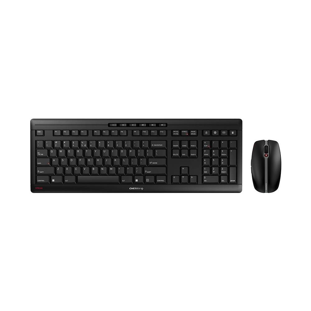 Tastiera e Mouse Wireless JD-8560EU-2 per Desktop (Layout Inglese) Colore Nero - Foto 1