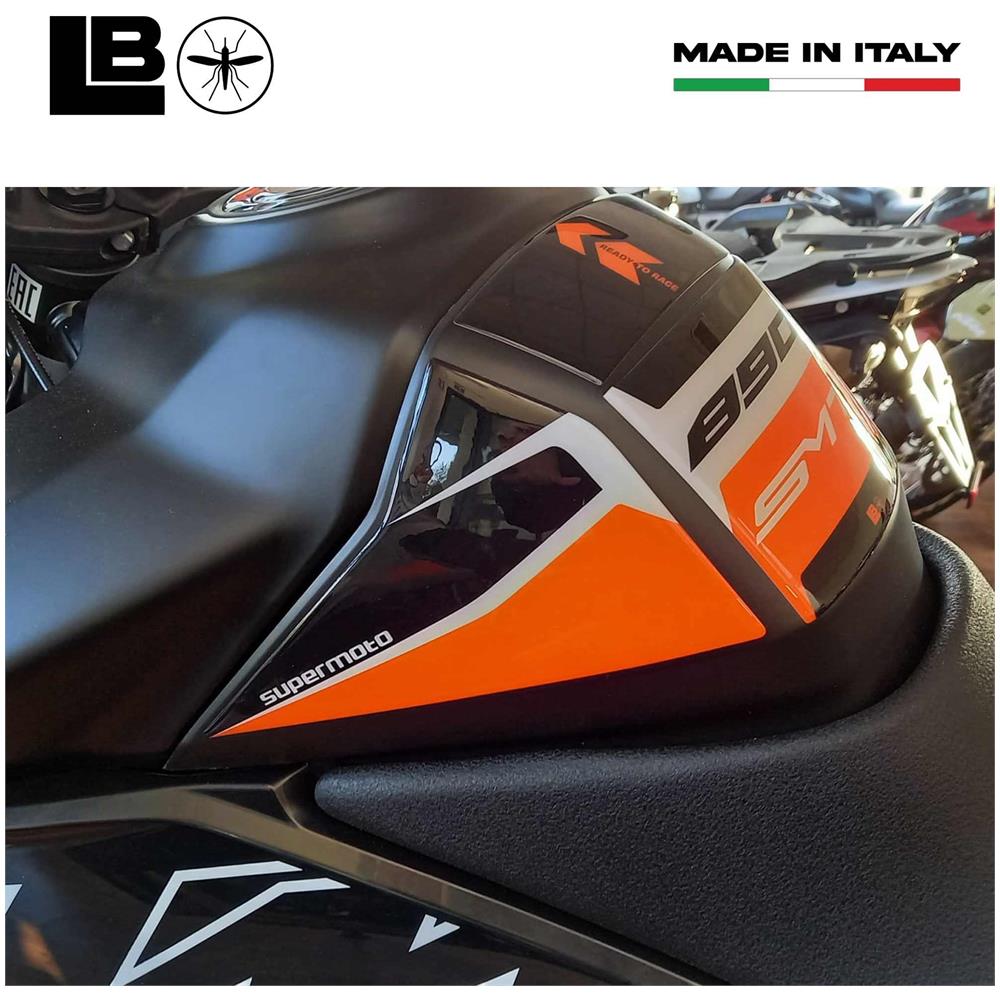Paraserbatoio Adesivi 3D Protezione Moto Compatibili Con Ktm 890 Smt 2024-2025 - Foto 3