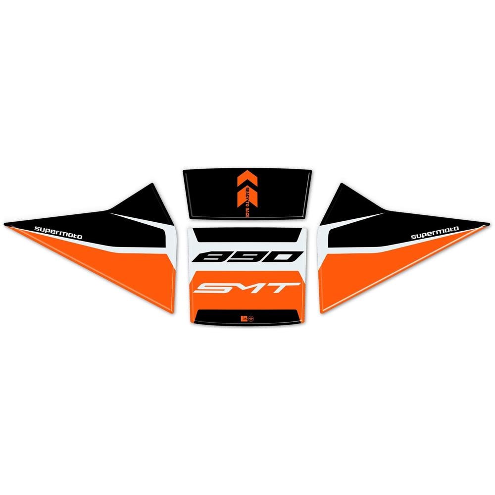 Paraserbatoio Adesivi 3D Protezione Moto Compatibili Con Ktm 890 Smt 2024-2025 - Foto 1