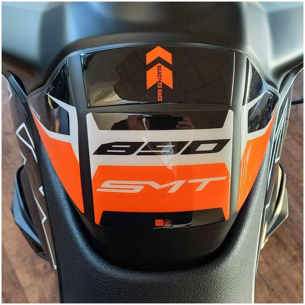 Paraserbatoio Adesivi 3D Protezione Moto Compatibili Con Ktm 890 Smt 2024-2025 - Foto 2