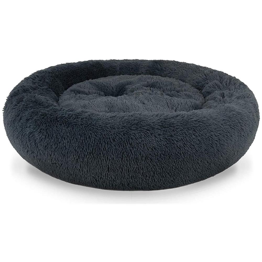 Cuccia Plush Pet Bed Dark Grey M 60 cm per cani e gatti di taglia media - Foto 2