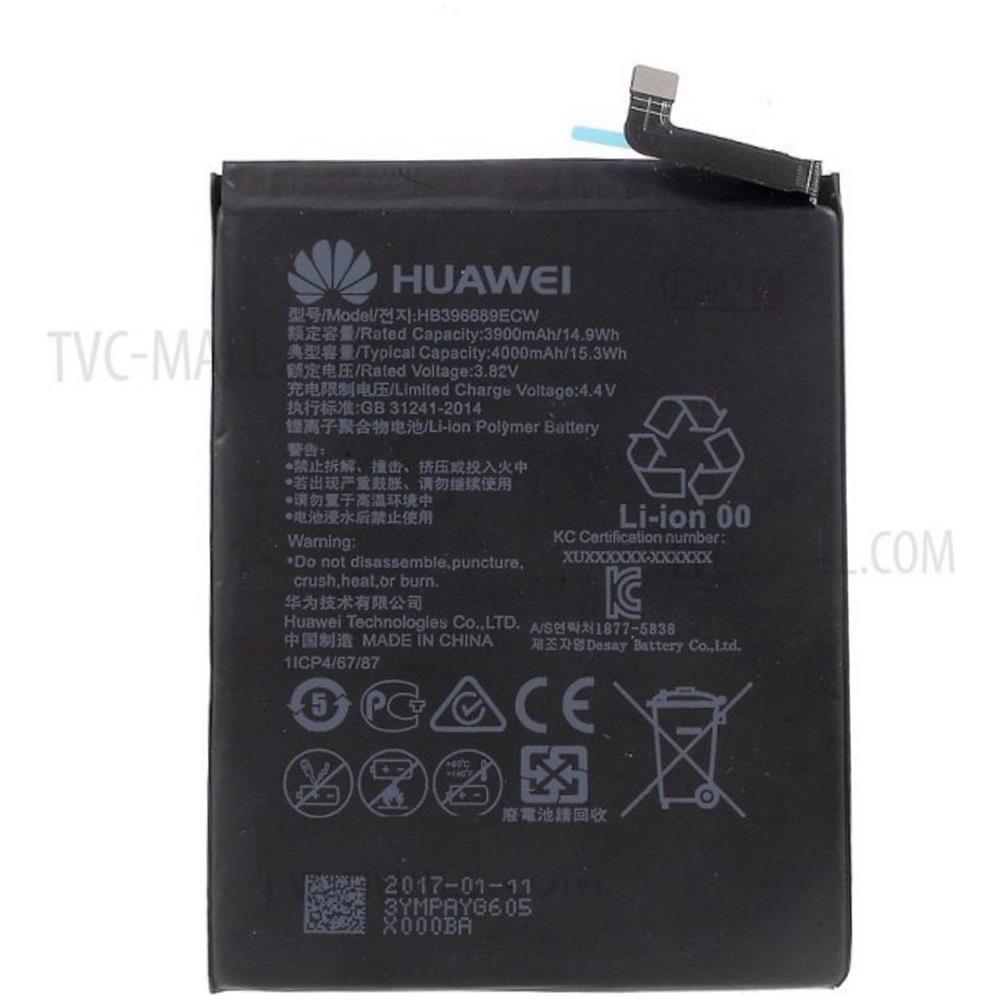 Ricambio Pila Batteria Originale Hb396689ecw Per Mate 9 3900mah - Foto 3